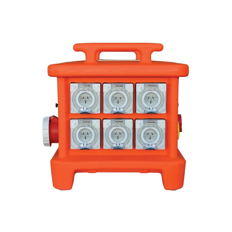 10kA Australian Portable Temporary Power Distribution Board – Multi-Function with CEE Form Inlet